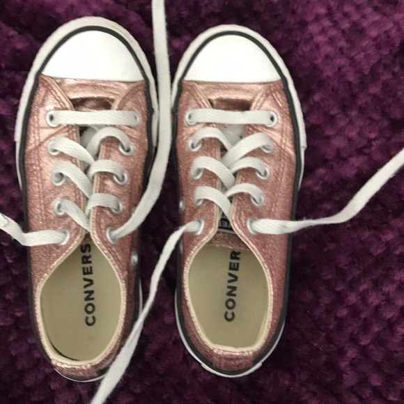 Converse Other - Chuck Taylor AllStar Glitter Coated Converse Kids